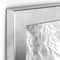 Head West 25" Brushed Nickel Stainless Steel Framed Wall Mirror